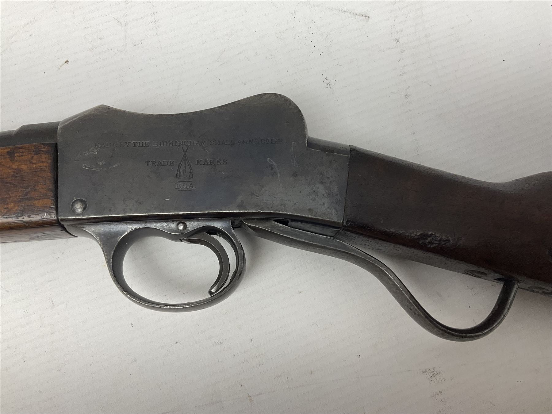 Pre-WWII BSA NSW Australia .310 Cadet rifle (Citizens Militia Force) with Martini action, 65cm(25.5