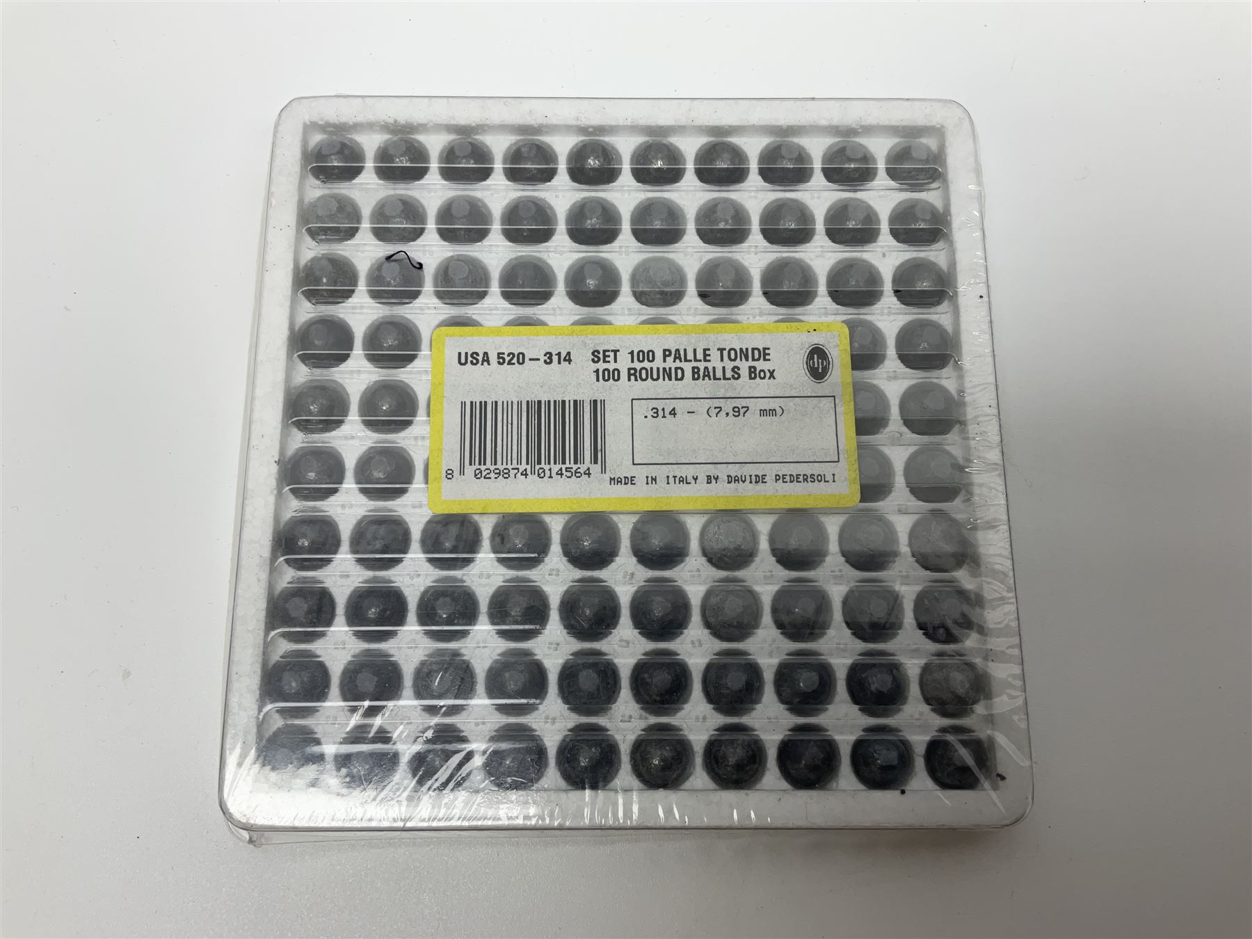SECTION 1 FIRE-ARMS CERTIFICATE REQUIRED - Spanish Ardesa percussion vest pocket Derringer pistol, .31 cal. black powder; single shot; 6cm barrel; all brass body with white grips; no.14-13-013682-10 with Spanish certificate dated 2010 and box of one hundred balls
