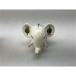 Plichta elephant together with Portmeirion The Botanic Garden vase