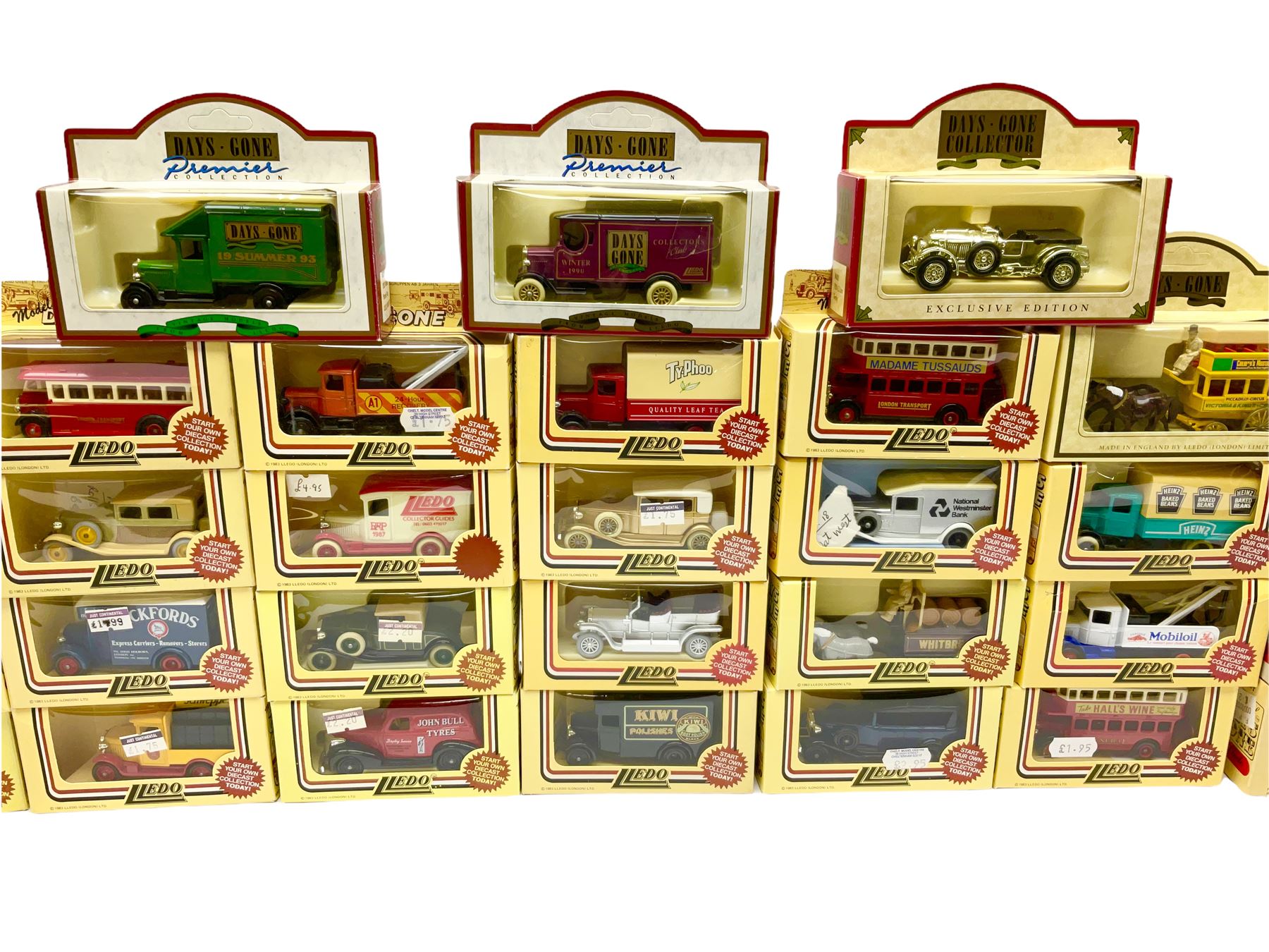 Thirty-seven modern die-cast promotional and advertising models by Lledo including Premier Collection etc; all boxed (37)