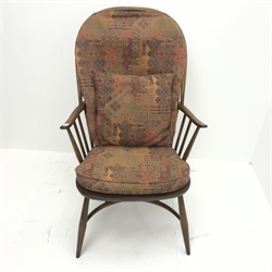 Ercol Golden Dawn elm Windsor chair, W62cm