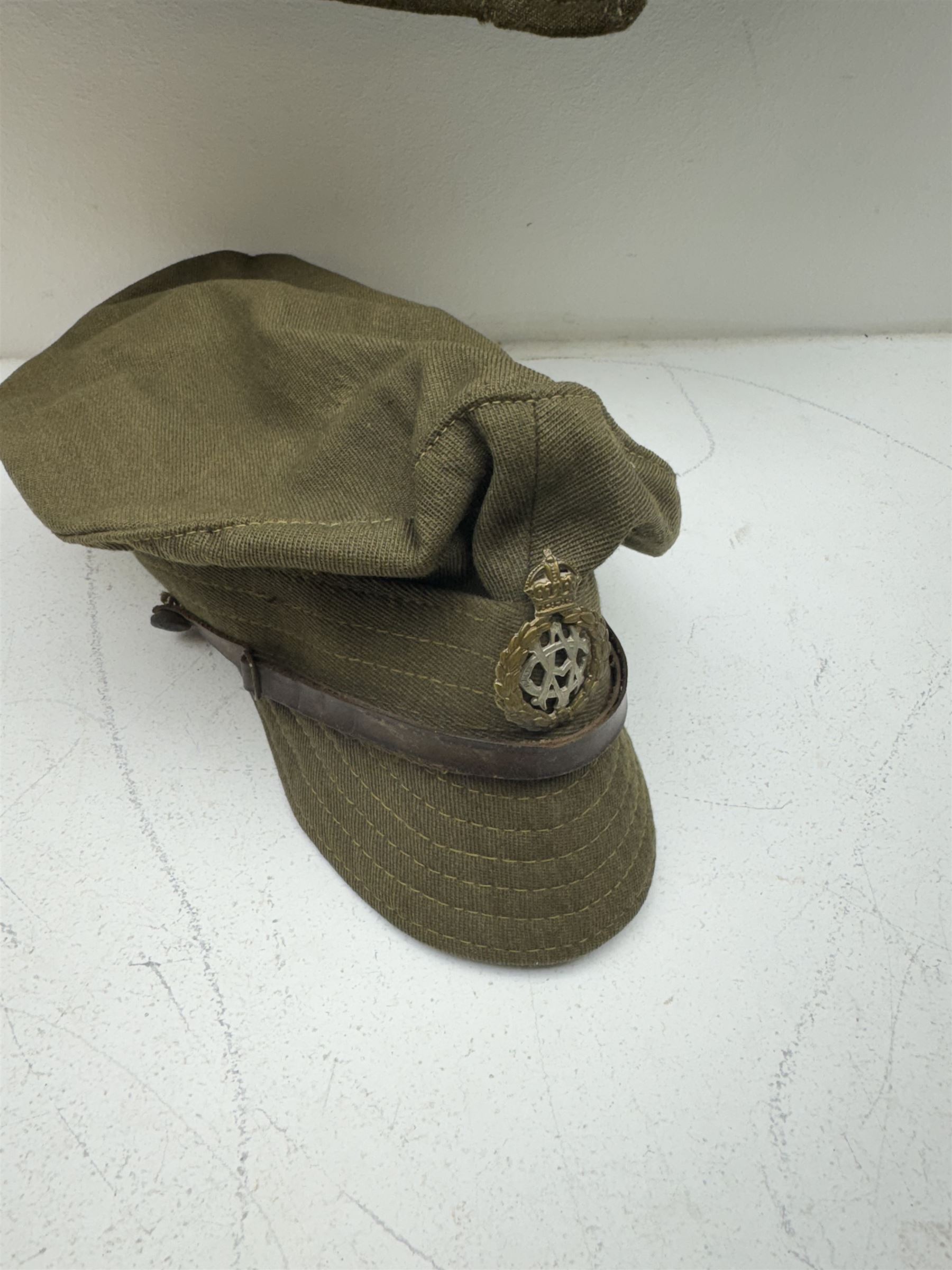 WWI British Army tunic, cap, war medal and victory medal, formally belonging to Pte. J.G Sedgwick of the Army Veterinary Corps