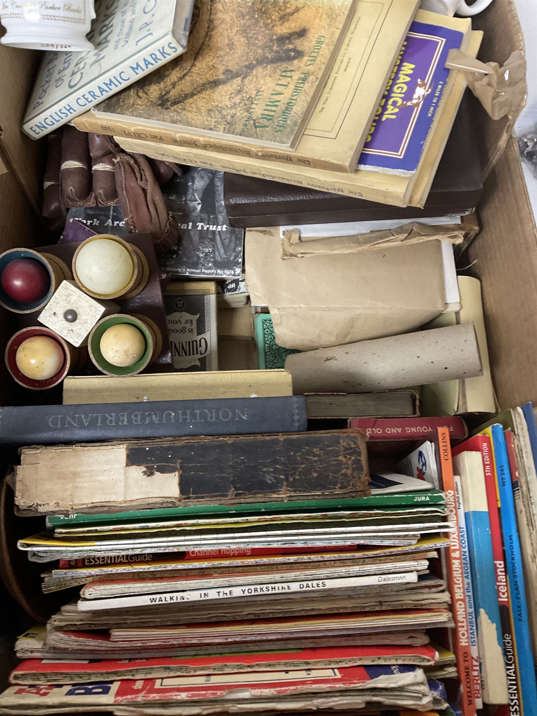 Two World of Razz bears, together with collection of ephemera, games and other collectables  