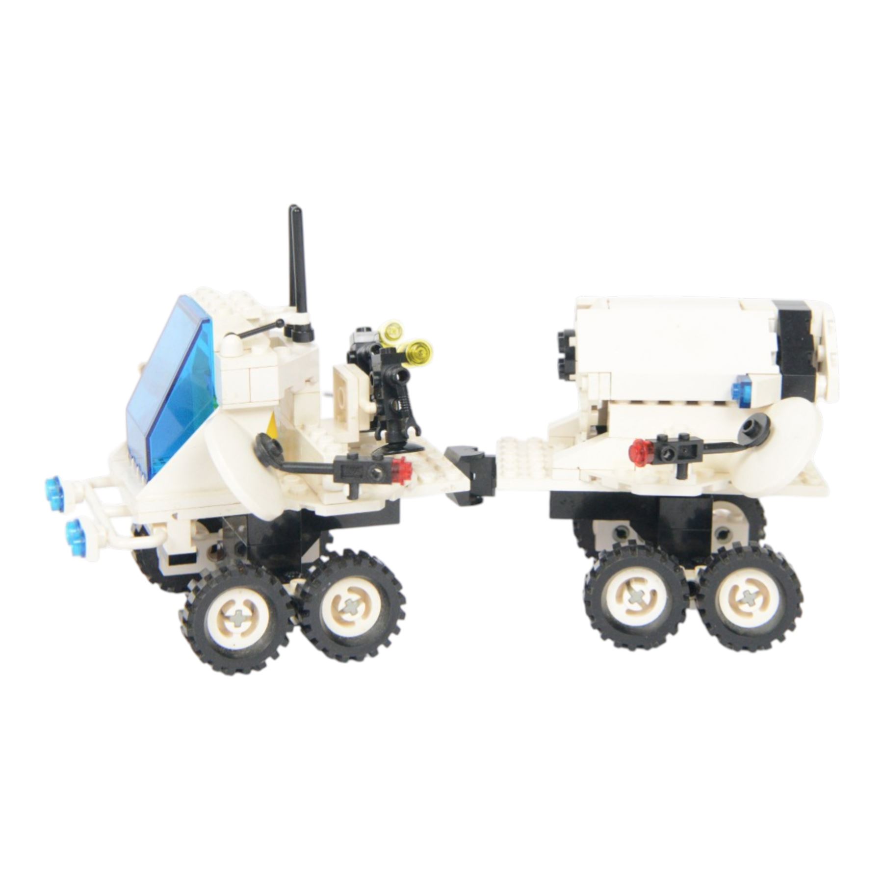 Twelve vintage Lego spaceships, comprising no. 6877-1 Vector Detector, no. 6814-1 Ice Tunnelator, no.6811-1 Pulsar Charger, no. 6870-1 Space Probe Launcher, no. 6815-1 Hovertron, no. 6876 Alienator, no. 6886-1 Galactic Peace Keeper, no. 6806-1 Surface Hopper, no. 6879-1 Blizzard Baron, no. 6822-1 Space Digger, no. 6832-1 Super Nova II and no. 6925 Interplanetary Rover, all built with minifigures