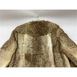 Ladies three quarter length fur coat