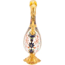 Royal Crown Derby Imari 1128 pattern ewer, H26cm