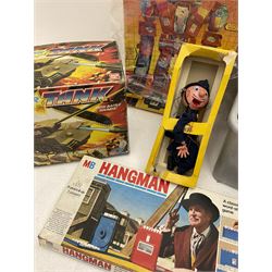 Pelham Puppet Police man with box, Star Wars Princess Leia figure by Kenner, boxed, Matchbox ‘Carguantua Monster of the Freeways’ playset, Bandai lazer tank, both boxed, Tonka trucks and other toys etc