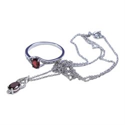 Gold locket and fine chain, both 9ct, pair of silver clip-on earrings and a collection of costume jewellery and watches