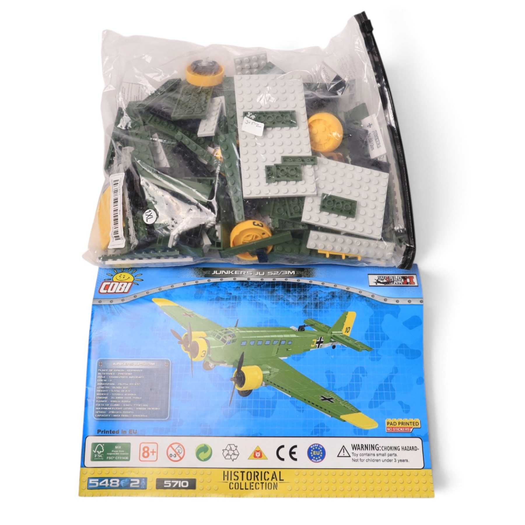 Fourteen Cobi Bricks model kits, mostly Historical Collection aircraft, unboxed with instructions 