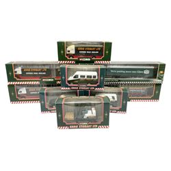 Corgi Eddie Stobart - nine various lorries; nos. two x 59516, TY86705, CC86701, TY86805, 58304, 58401, 56702 & 58112; all boxed (9)