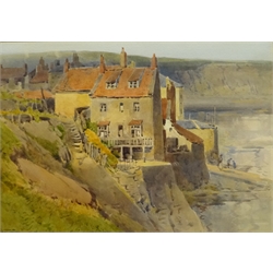  Arthur Tucker R.B.A. (British 1864-1929): Robin Hoods Bay, watercolour signed 23.5cm x 34cm  