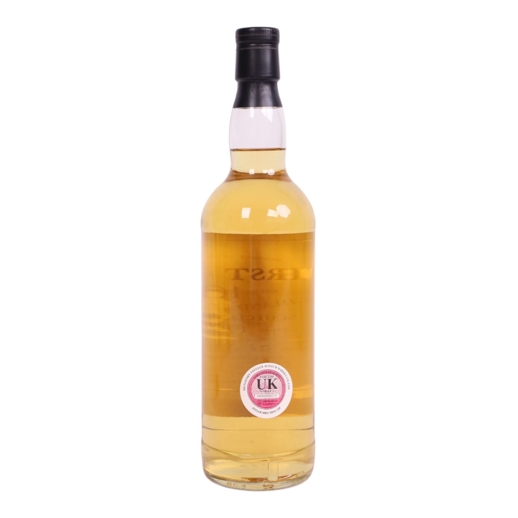 Aberfeldy 16 year old Highland single malt scotch whisky, 46% vol 700ml, First Cask; distilled 5th October 1993, from cask number 5608, bottle number 44, with certificate