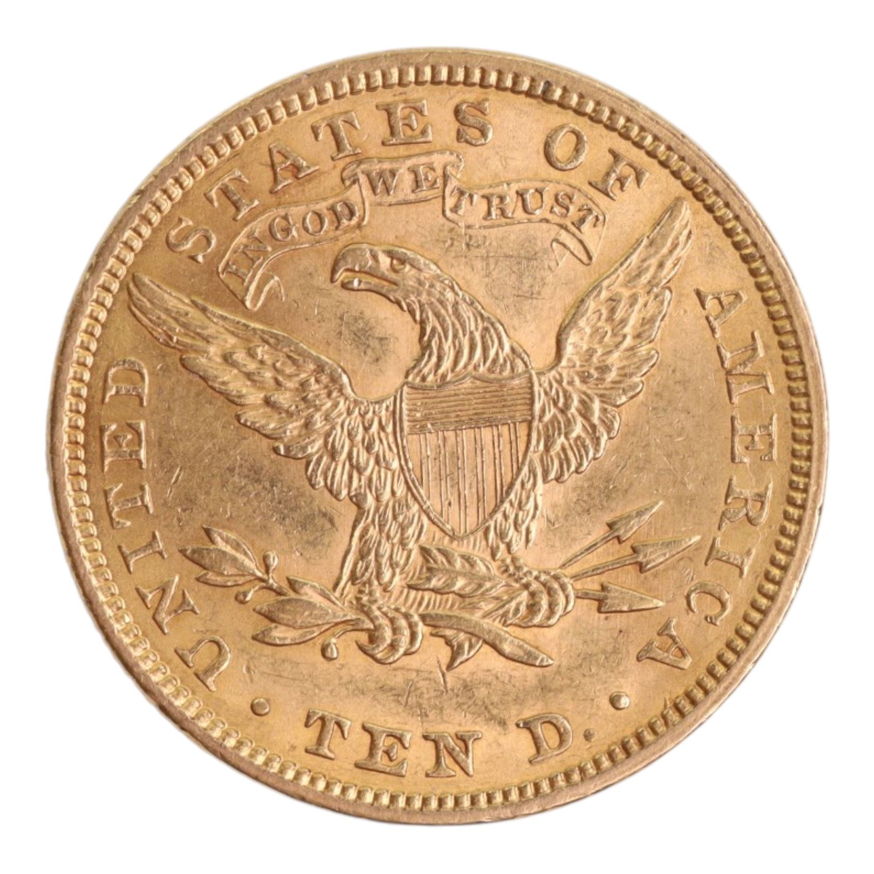 United States of America 1907 'Eagle' gold ten dollar coin
