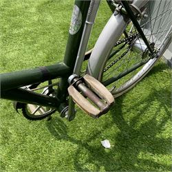 Dawes England vintage three speed folding bicycle together with Royal Enfield bicycle frame  - THIS LOT IS TO BE COLLECTED BY APPOINTMENT FROM DUGGLEBY STORAGE, GREAT HILL, EASTFIELD, SCARBOROUGH, YO11 3TX