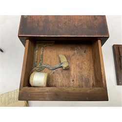 James G Weir 'The Globe' hand-cranked sewing machine, circa 1872, in black finish with gilt and flower painted decoration, the bed stamped Ja's G. Weir, 2 Carlisle Street, Soho Sq., London, with walnut locking carrying case and original manual, boxed H25cm 