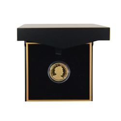 Queen Elizabeth II Australia 2019 quarter ounce fine gold proof twenty five dollar coin, c...
