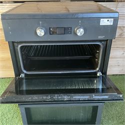 Beko BD16C55FA Double oven black finish domestic cooker  - THIS LOT IS TO BE COLLECTED BY APPOINTMENT FROM DUGGLEBY STORAGE, GREAT HILL, EASTFIELD, SCARBOROUGH, YO11 3TX