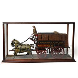 Victorian scratch built advertising model for Barnett Joel Ltd, by George Ivory  dated 189...
