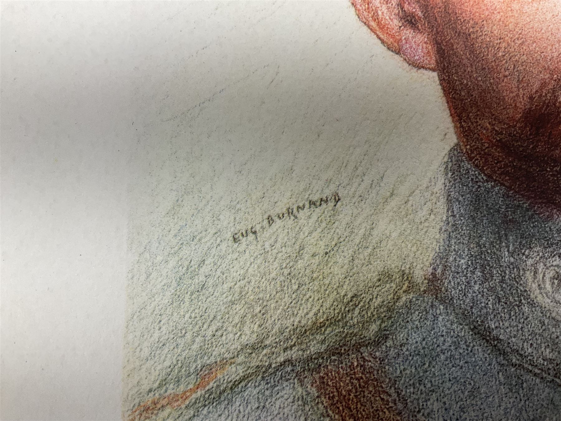 After Eugene Burnand, pair of colour prints of head and shoulder studies of Allies of the Great War depicting Canadian and Polish soldiers, image size 22 x 17cm; unframed (2)