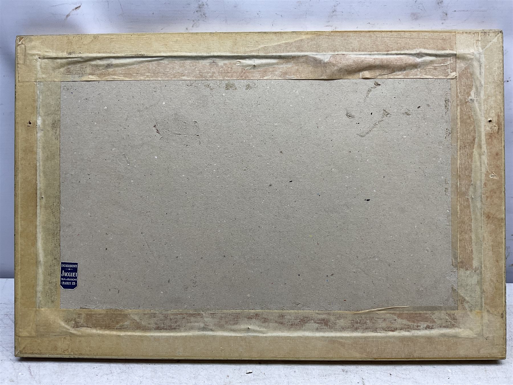 Charles Meryon (French 1821-1868): Le Pont-au-Change (The Exchange Bridge) - Paris, drypoint etching inscribed in the plate 14cm x 32cm