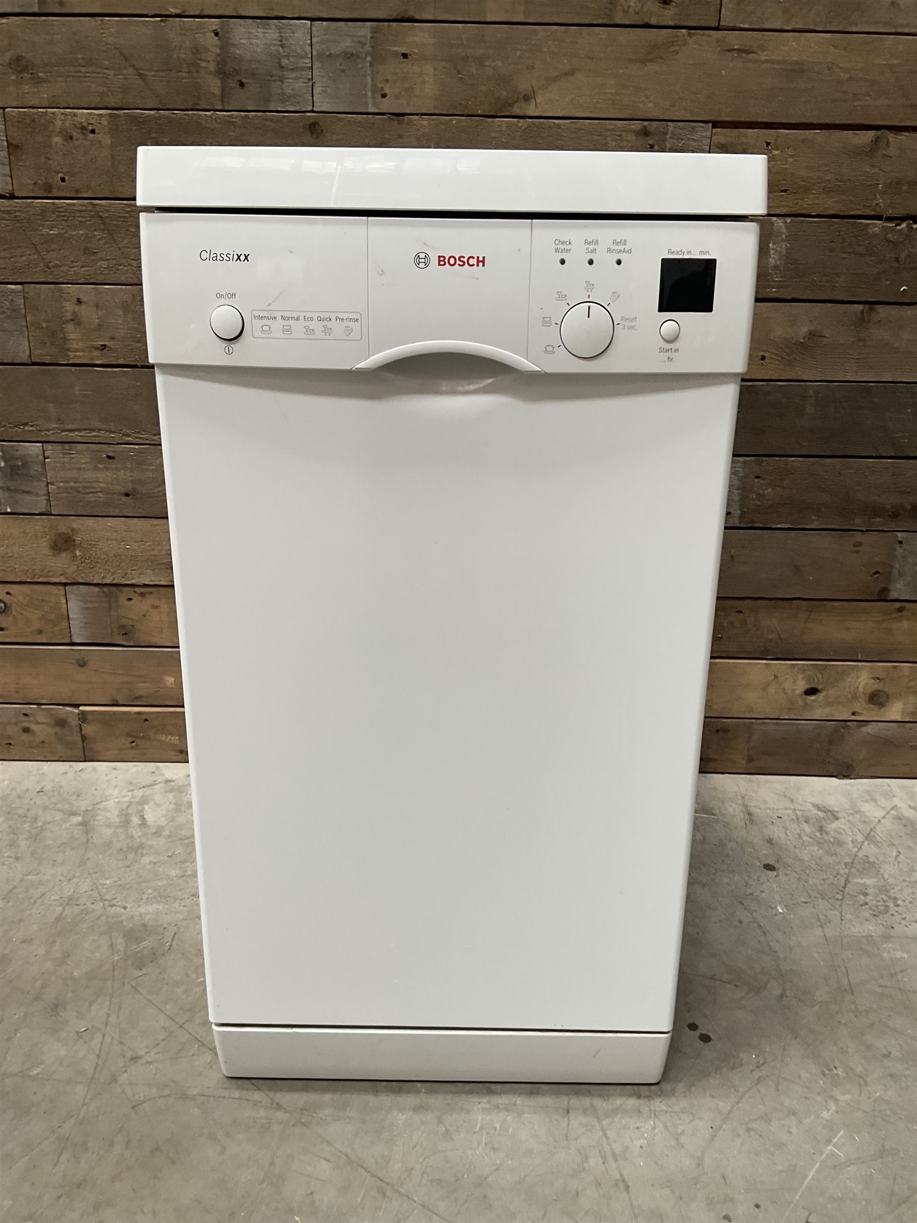 Bosch ClassiXX slimline dishwasher