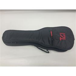 Eleuke EASC-S solid spruce top soprano electric cutaway ukulele L51cm; in carrying case