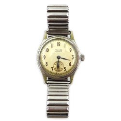  Nivada waterproof wristwatch, circa 1950's 3.2cm case  
