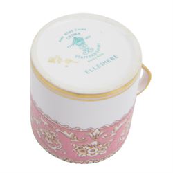 Royal Copenhagen parian ware circular plaques together with Crown Staffordshire cup and saucer