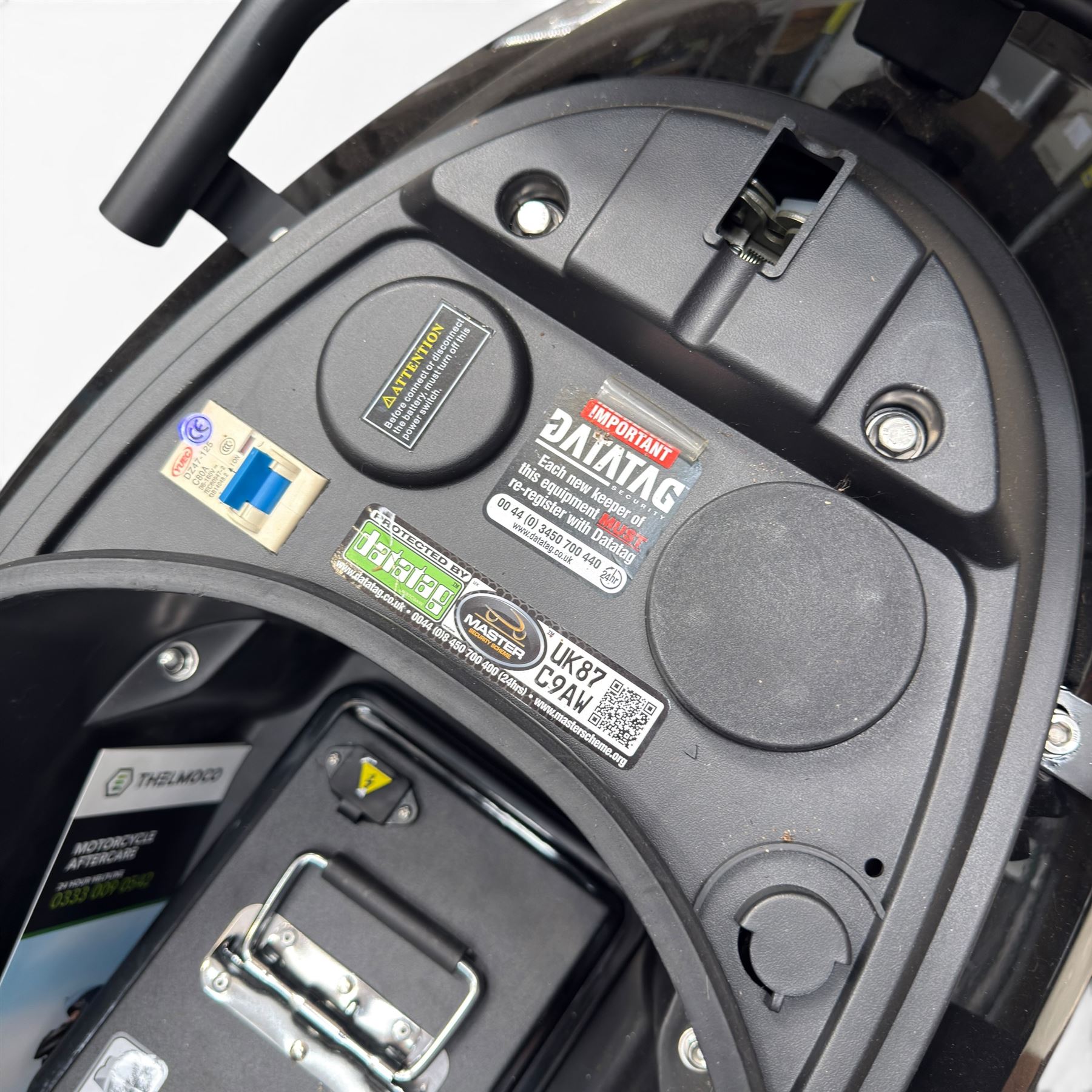 Sakura JS2A - 4000W electric scooter (125cc equivalent), 2 Miles, LL70 NFZ