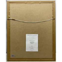 Rolf Harris (Australian 1930-): 'The Straw Hat' 'The Red Umbrella' and 'Sunset Lion', three limited edition  giclee prints signed and numbered 268/695, 175/195 and 194/345 in pencil, max 60cm x 36cm (3)