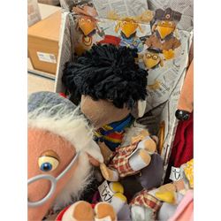 Collection of Womble toys, including First Love and Mcdonalds examples