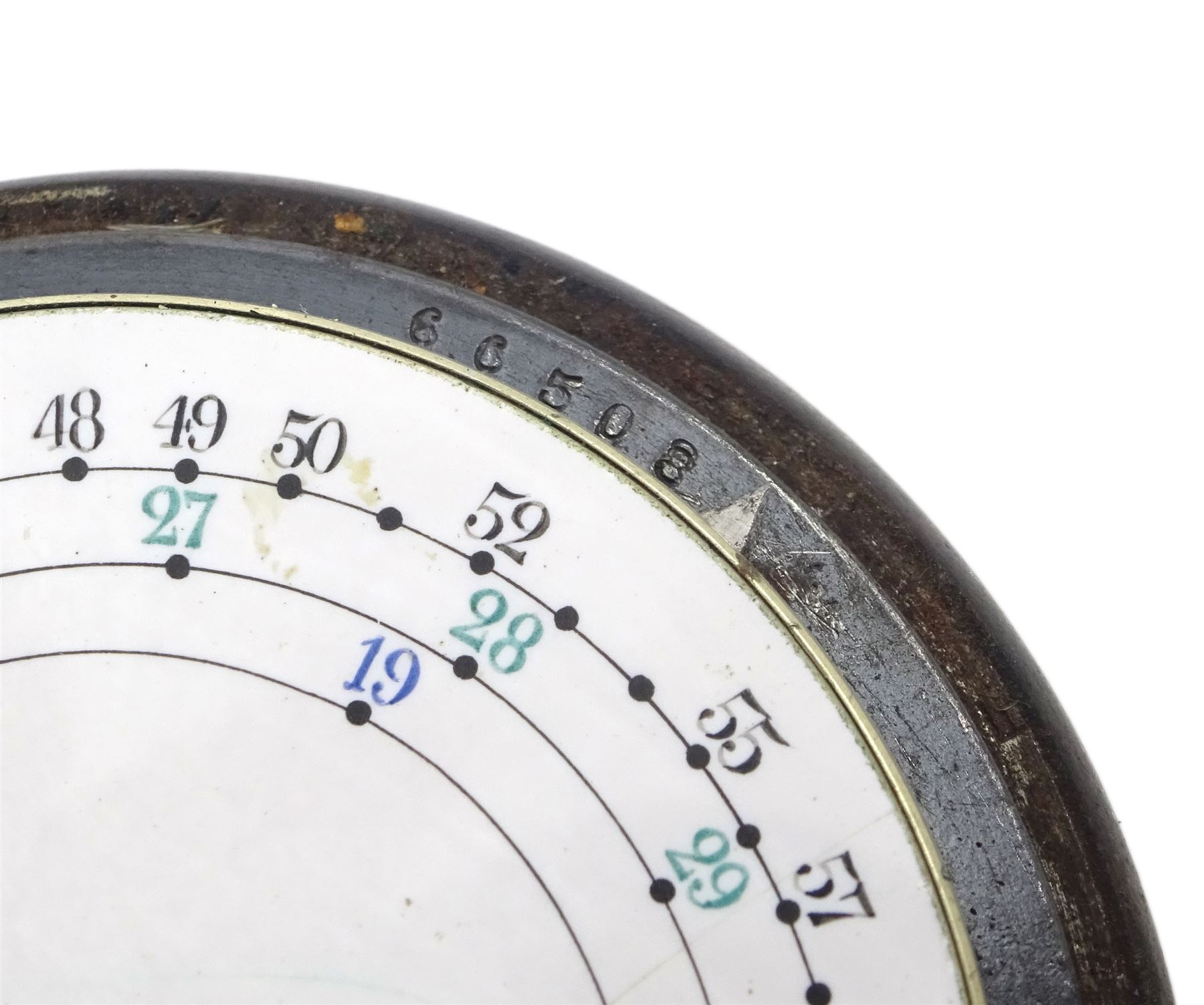 Early 20th century gun metal open face double sided chronograph speed indicator pocket watch by Mensor, white enamel dial with Roman numerals, subsidiary constant seconds and thirty minute recording dials, the signed reverse dial for speed calculation