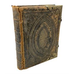 Brown's Self Interpreting Family Bible, The Holy Bible Old & New Testaments by Reverend John Brown, with coloured plates