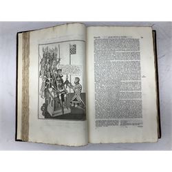Drake Francis: Eboracum: Or The History And Antiquities Of The City Of York. 1736 William Boyer London, with copper plates, rebacked full calf binding