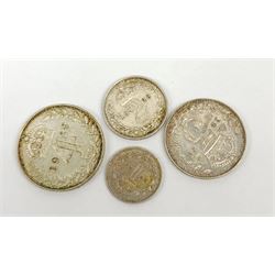 King George V 1929 Maundy money four coin set