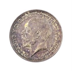 King George V 1911 proof long coin set, comprising gold half sovereign, sovereign, two pounds and five pounds, silver maundy money set, sixpence, shilling, florin and halfcrown, housed in dated case 
