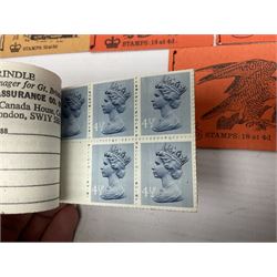 GPO pre -decimal stamp booklets and other stamp booklets, some being complete