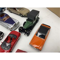 Over forty modern die-cast models by Vanguards, Vitesse, Solido, Oxford, Polistil, Schuco, Ixo, Dinky, Trax etc; various scales; all unboxed