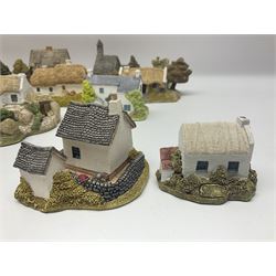 Sixteen Lilliput Lanes from the Irish Collection, to include Kilmore Quay, Causeway Cottage, Blarney Castle, Quite Cottage etc, all with boxes and deeds 
