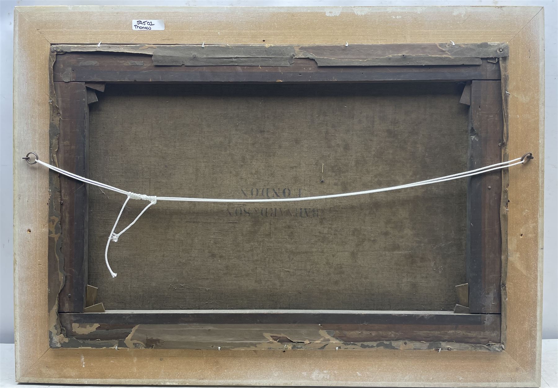 Charles Thomas Burt (British 1823-1902): Harlech Castle, oil on canvas signed and dated 1892, 50cm x 75cm 