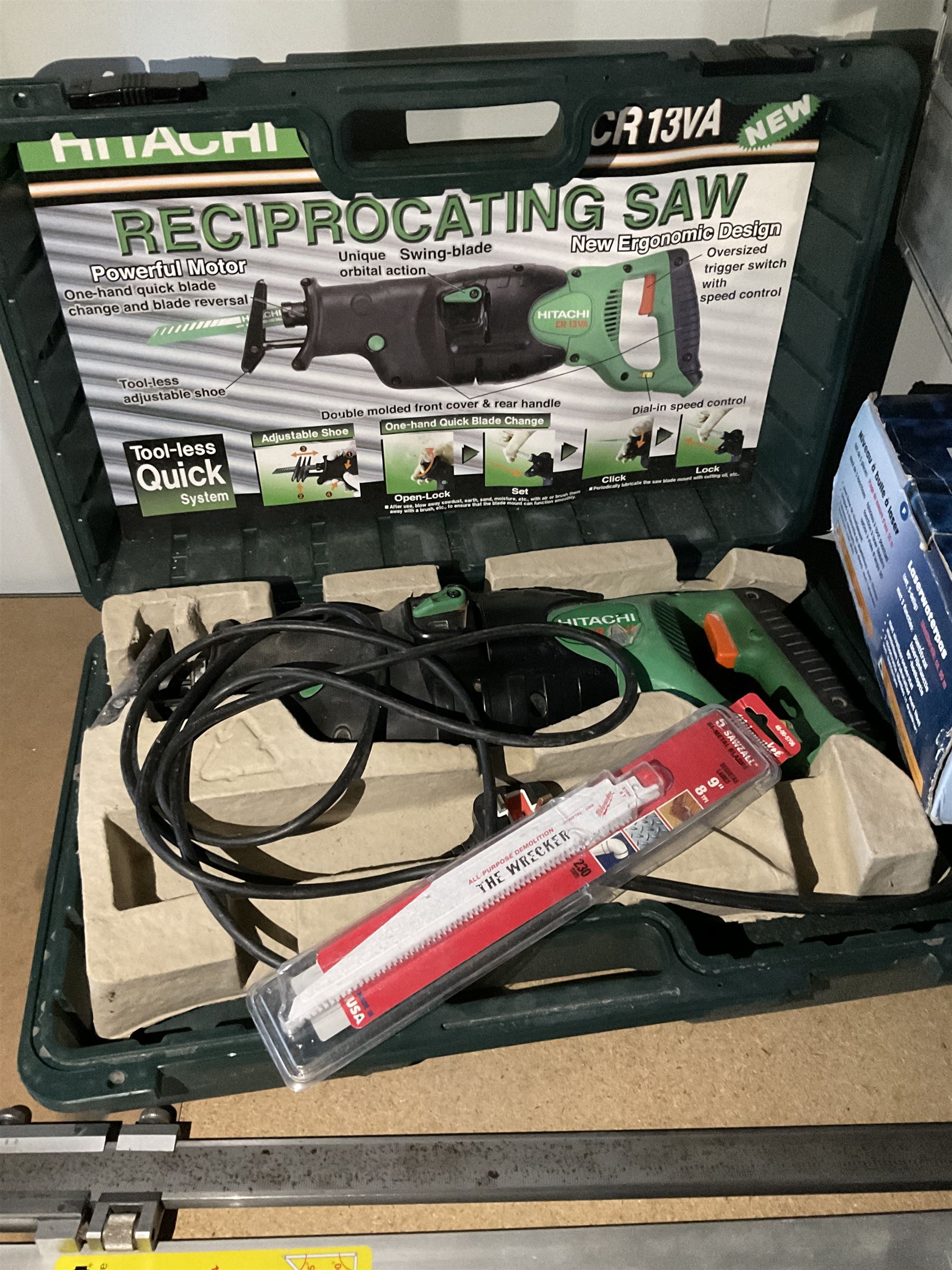 Makita corded drill, Norton corebit set, torque wrench, staple guns, reciprocating saw and other tools - THIS LOT IS TO BE COLLECTED BY APPOINTMENT FROM DUGGLEBY STORAGE, GREAT HILL, EASTFIELD, SCARBOROUGH, YO11 3TX