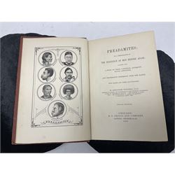 The Living Races of Mankind, two volumes, together with Alexander Winchell; Preadamites or a Demonstration of The Existence of Man before Adam and Edward B Taylor; Anthropology an introduction to the Study of Man and Civilization 