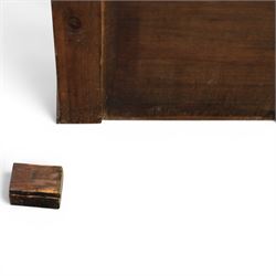 Victorian mahogany chiffonier, with serpentine front and book-matched veneered top, over a frieze drawer and cabinet, raised on pad feet