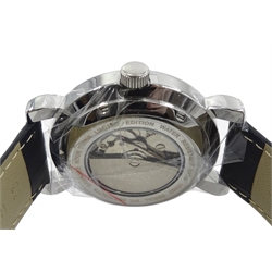 Gamages of London Hour Timer, gentleman's limited edition, stainless steel automatic wristwatch