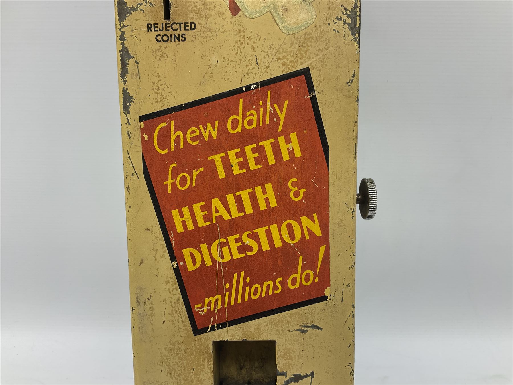 Wrigley`s chewing gum vending machine, H74cm, W16cm