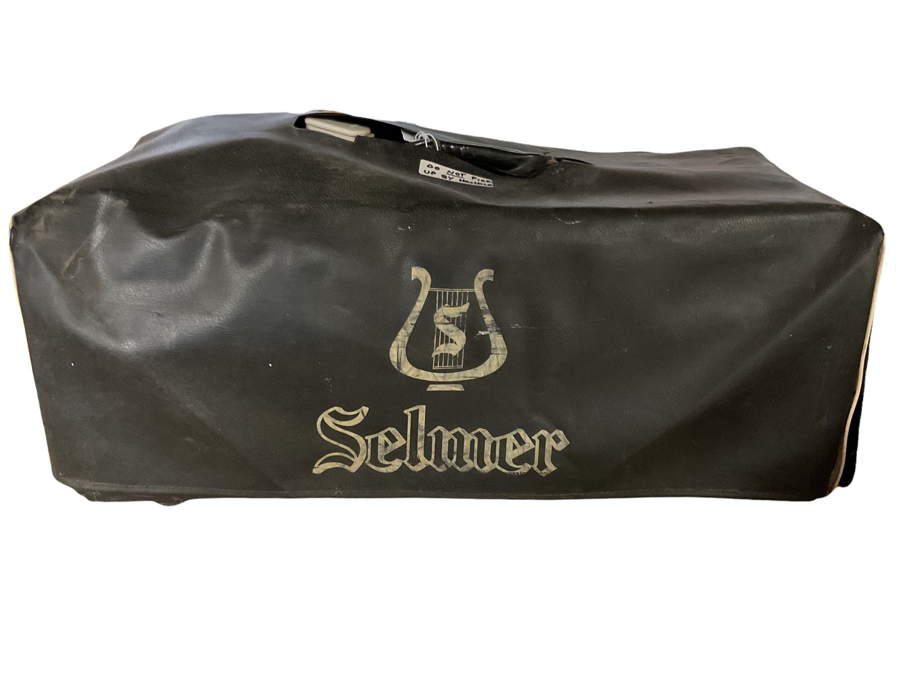 1960s Selmer Treble 'N' Bass 50watt Mk.III professional guitar amplifier, serial no.56866, with cover, L52cm