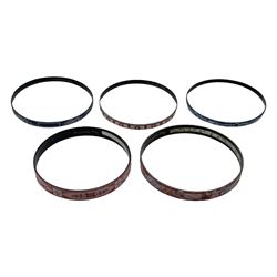 Collection of jewellery, including bone necklace, silver-gilt garnet ring, enamel fox cufflinks, Michaela Frey bracelets, etc