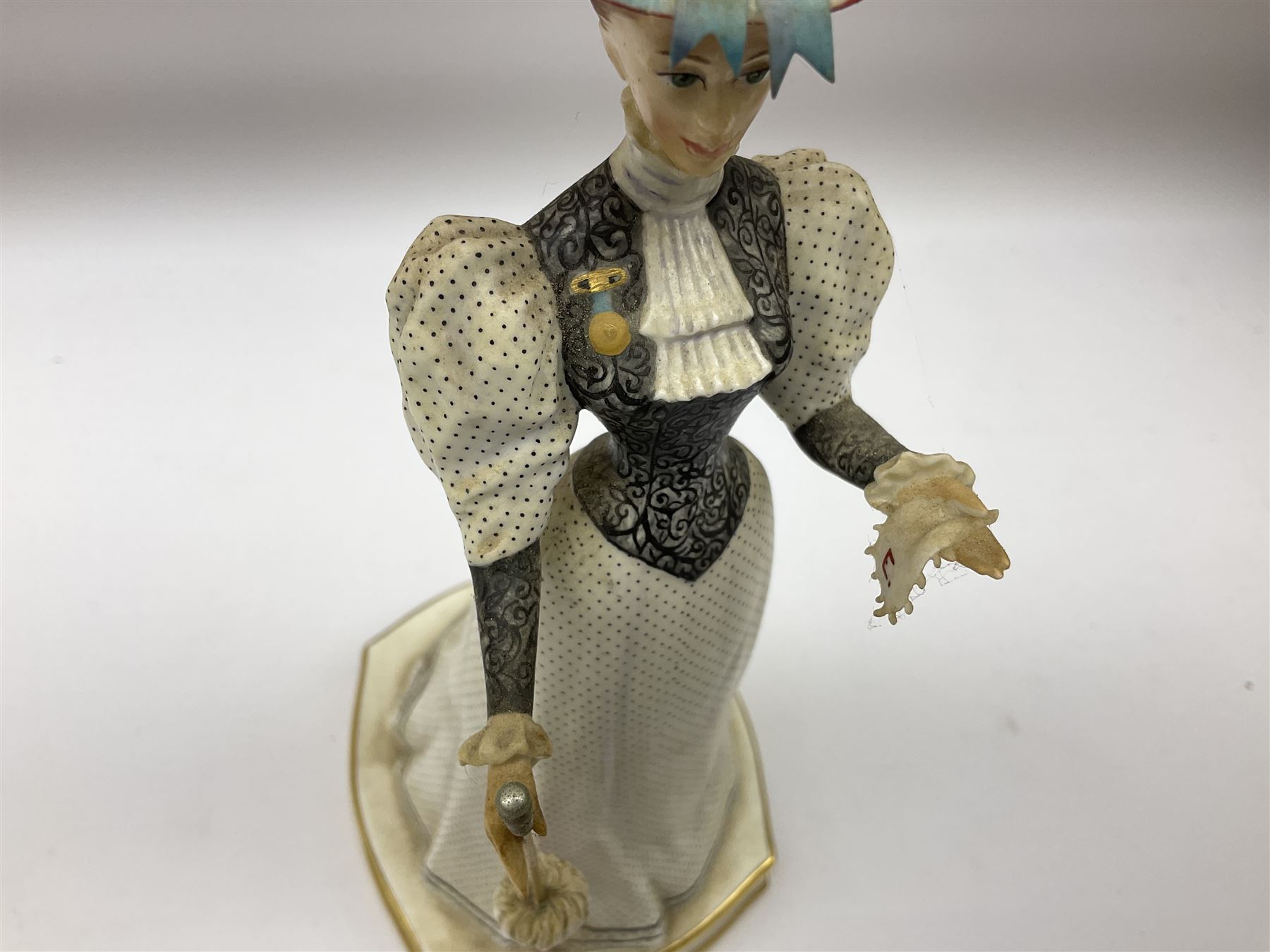 Two Royal Worcester limited edition figures, from the Victorian figures series, comprising