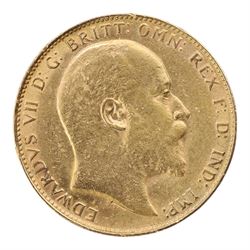 King Edward VII 1904 gold full sovereign coin