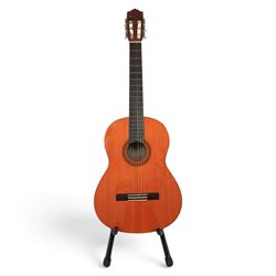 Yamaha acoustic guitar model no. CG-110A, L99cm, in fitted hardcase